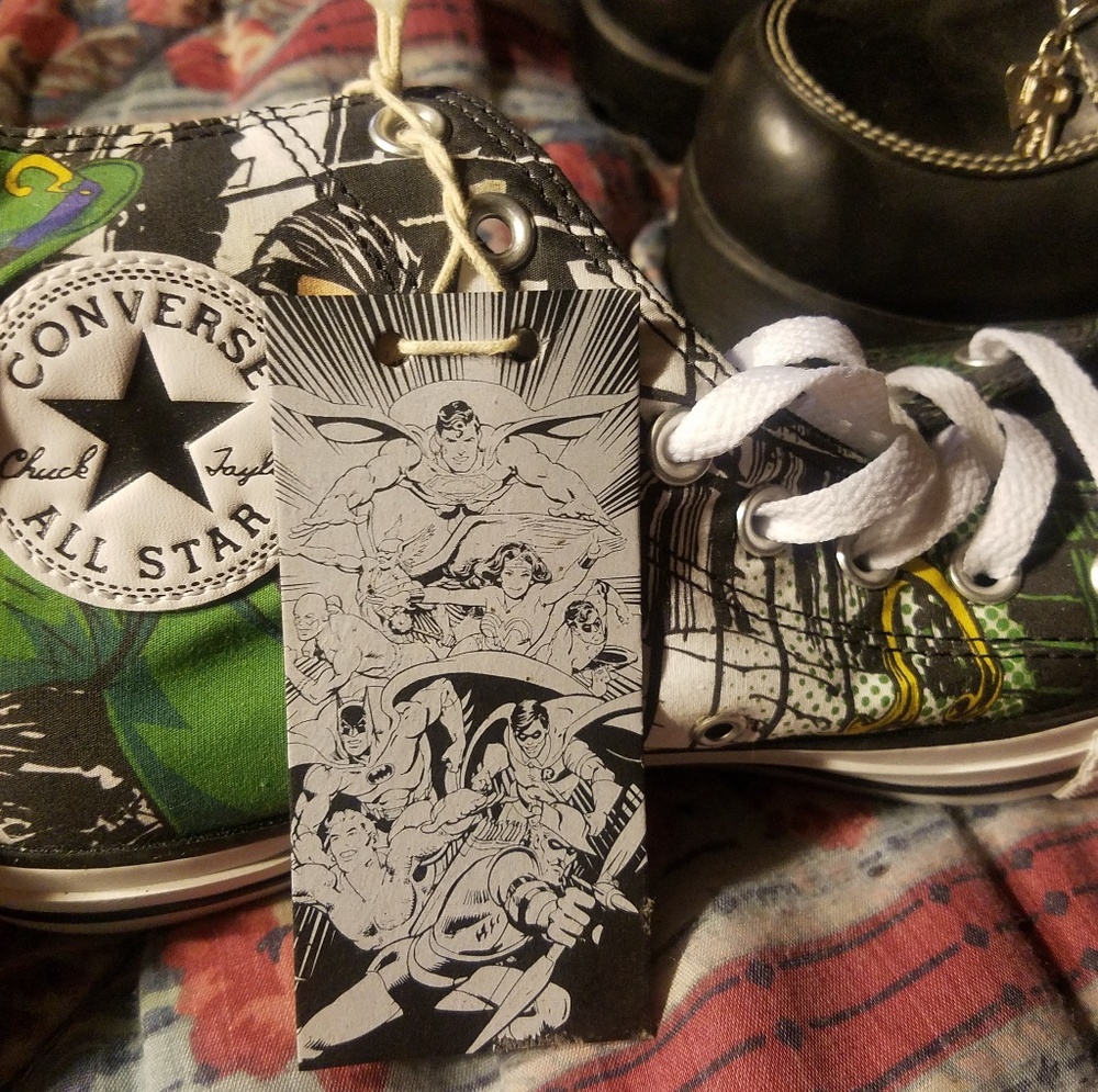 Riddler Converse Hightops
